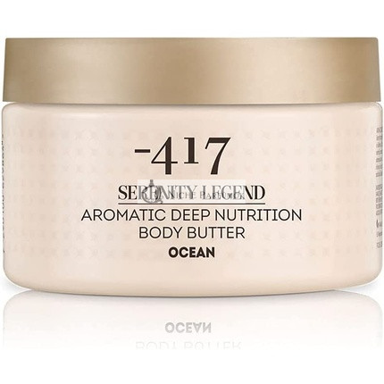 -417 Ocean Aromatische Körperbutter Glättende Feuchtigkeitspflege mit Sheabutter und Totes Meer Salz für trockene Haut