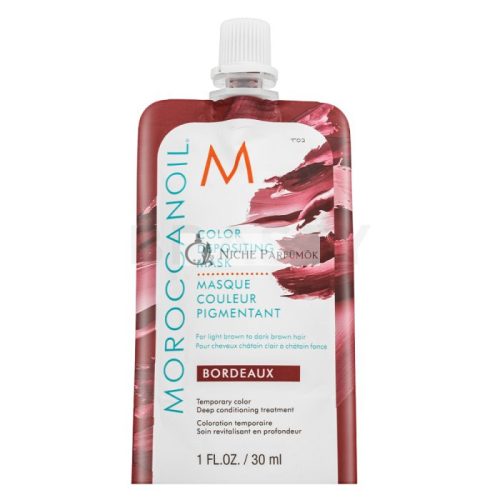 Moroccanoil Color Depositing Mask ernährende Maske mit Farbpigmenten Bordeaux 30 ml