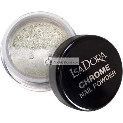 ISADORA Chrom-Nagelpuder Spiegel Silber 1291
