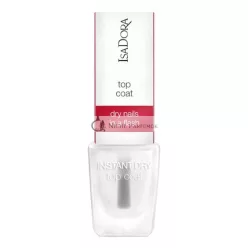   Isadora Azonnali Száradó Fedőlakkozó Körömlakk Átlátszó Gyorsan Száradó Fedőlakkozó