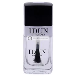   IDUN Minerals Körömlakk Hosszantartó Magas Fény Vegán Formula Vitaminokkal és Édes Mandula Olajjal, Megakadályozza a Repedezést és Védi a Körmöket, 10,5 g