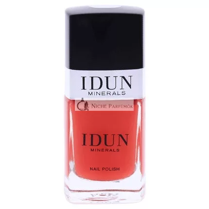 IDUN Minerals Körömlakk Vitaminokkal és Édes Mandulaolajjal 10,5ml Karneol Narancs