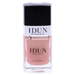   IDUN Minerals Körömlakk Vitaminokkal és Édesmandula Olajjal - 0,37 oz Soft Pink Shimmer