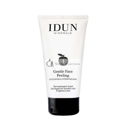 Idun Minerals Gyengéd Arcp peeling Maszk, Krémes Vegan Textúra, 75g