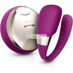   LELO TIANI 3 Párkapcsolati Szexjáték U-alakú Masszírozó Vezeték nélküli Távirányító Intim Masszírozó, Mély Rózsaszín