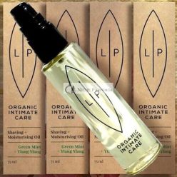   Lip Intimate Care Borotválkozó Olaj Zöld Menta + Ylang Ylang, 75 ml