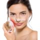 FOREO UFO Vollgesichts-LED-Gesichtsmaske Behandlung Rote Lichttherapie Koreanische Hautpflege Thermotherapie Kryotherapie Gesichtsmassage Feuchtigkeitsspender, Perlenrosa