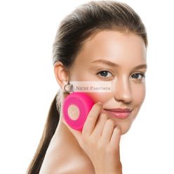   FOREO UFO mini Vollgesichts-LED-Maske Behandlung Rote Lichttherapie Gesichtsmasken Koreanische Hautpflege Thermotherapie, Fuchsia