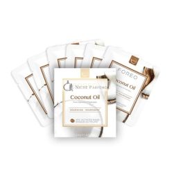   FOREO Kókuszolaj Dupla UFO-aktivált Arcpakolás Száraz Bőrre 6 darabos Tápláló és Hidratáló Kókuszolajjal és Kókuszvízzel, Minden UFO Eszközhöz Kompatibilis