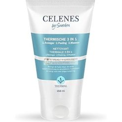   Celenes By Sweden Hőmérséklet Szabályozó 3 Az 1-Ben Lehúzható Maszk - 150ml - Fekete Pötty Eltávolító és Arctisztító