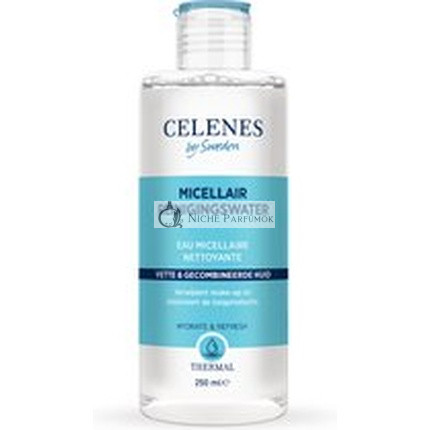 Celenes By Sweden Micellás Víz Kombinált Bőrre - Illatmentes, 250ml