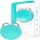 FOREO BEAR Smart Mikrocurrent Gesichts-Lifting-Gerät, Doppelkinn-Reduzierer, Gesichtsskulptor und Kiefertrainer