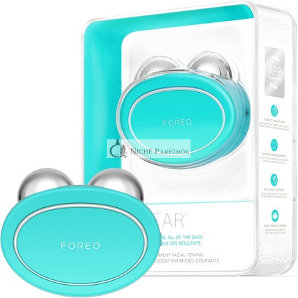 FOREO BEAR Smart Mikrocurrent Gesichts-Lifting-Gerät, Doppelkinn-Reduzierer, Gesichtsskulptor und Kiefertrainer