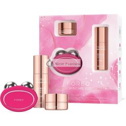   FOREO BEAR 2 Teljes Arcfiatalító Bőrápoló Készlet Mikroszálas Arcmaszkhoz, 30ml SUPERCHARGED SERUM 2.0, 15ml SUPERCHARGED HA+PGA Háromszoros Intenzív Hidratáló