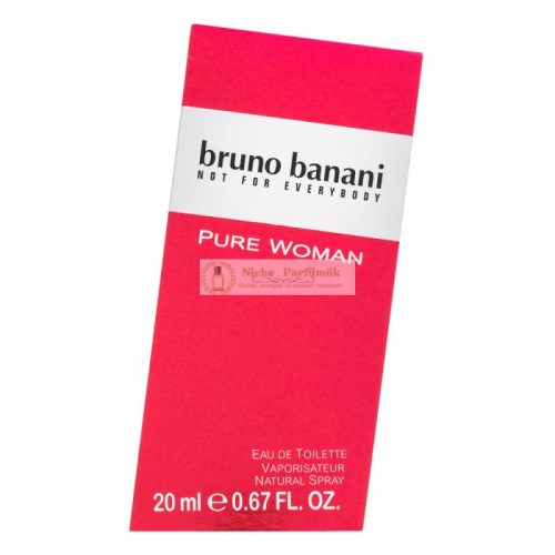 Bruno Banani Pure Woman Eau de Toilette für Damen 20 ml