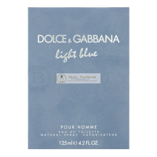 Dolce & Gabbana Light Blue Pour Homme Eau de Toilette férfiaknak 125 ml