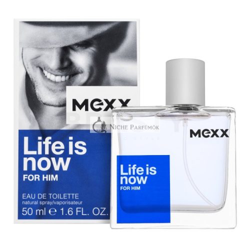 Mexx Life Is Now Eau de Toilette für Herren 50 ml