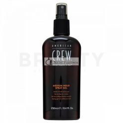   American Crew Classic Medium Hold Spray Gel hajzselé spray formában közepes fixálásért 250 ml