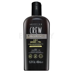   American Crew 3-in-1 Ginger + Tea sampon, kondicionáló és tusfürdő 450 ml