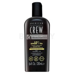   American Crew 3-in-1 Ginger + Tea sampon, kondicionáló és tusfürdő 250 ml