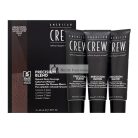 American Crew Precision Blend Natural Gray Coverage Haarfarbe für Männer Medium Natural 4-5 3 x 40 ml