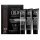 American Crew Precision Blend Natural Gray Coverage hajfesték férfiaknak Dark 3 x 40 ml