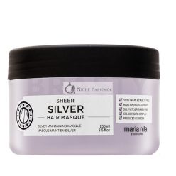   Maria Nila Sheer Silver Hair Masque erősítő maszk platinaszőke és ősz hajra 250 ml