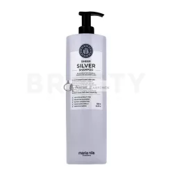   Maria Nila Sheer Silver Shampoo Pflegeshampoo für platinblondes und graues Haar 1000 ml
