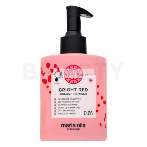 Maria Nila Colour Refresh ernährende Maske mit Farbpigmenten zur Auffrischung roter Farbtöne Bright Red 300 ml