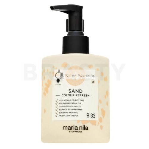 Maria Nila Colour Refresh ernährende Maske mit Farbpigmenten zur Auffrischung von blonden und hellbraunen Farbtönen Sand 300 ml