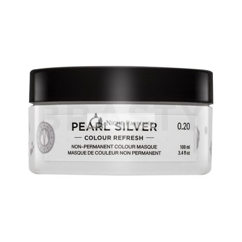 Maria Nila Colour Refresh ernährende Maske ohne Farbpigmente für platinblondes und graues Haar Pearl Silver 100 ml