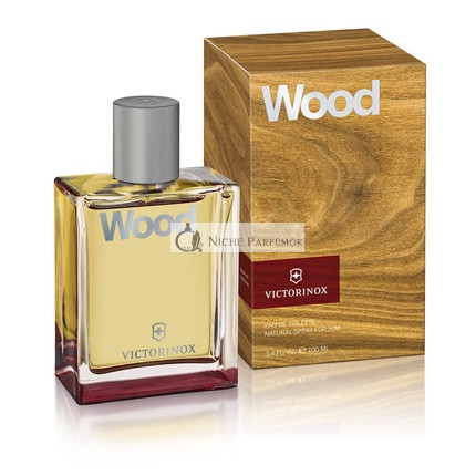 Victorinox Wood Eau de Toilette férfiaknak, Diófa és Citrus, 100ml