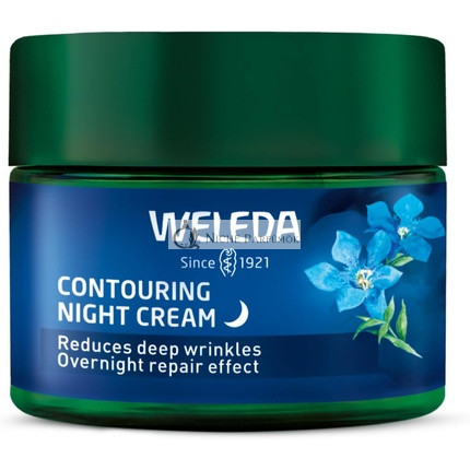 Weleda Konturierende Nachtcreme mit blauer Enzian und Edelweiss, 40ml