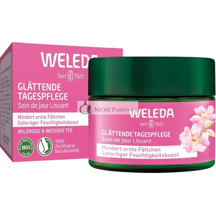 Weleda Organikus Simító Nappali Krém Vad Rózsa és Fehér Tea