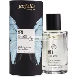 Farfalla Herren Zedernholz Parfüm mit Zitrusnoten, 100 ml