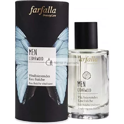 Farfalla Herren Zedernholz Parfüm mit Zitrusnoten, 100 ml