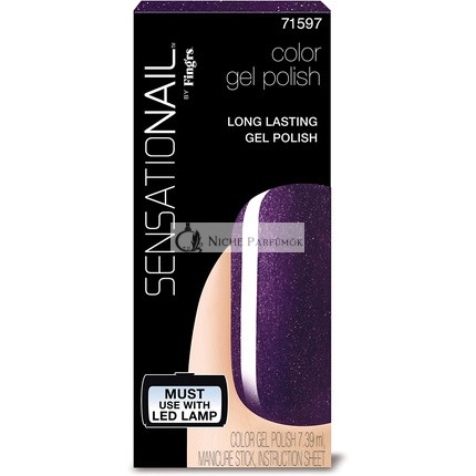 SENSATIONAIL Gel Nagellack Mit Maniküre-Stick 7,39ml Lila Orchidee