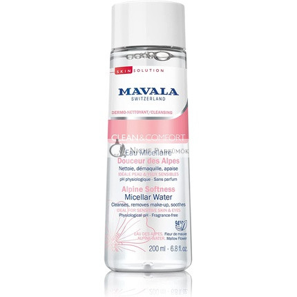 Mavala Clean & Comfort Alpin Puha Micellás Víz, 200ml