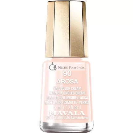 Mavala Mini Körömlakk Szín Arosa 90 Krém, 5ml