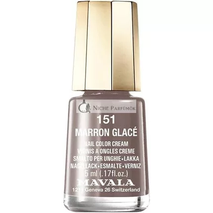 Mavala Női Körömlakk 151 Marron Glace, 5ml
