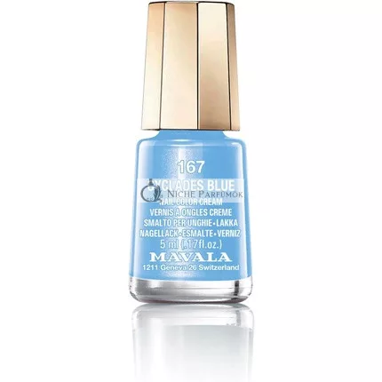 Mavala Körömlakk 167 Cyclades Kék, 5ml