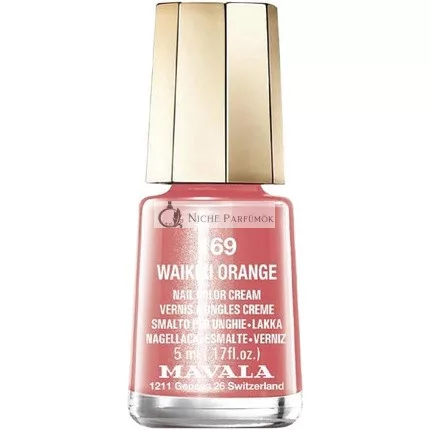 Mavala Körömlakk Waikiki Orange Nőknek, 5ml