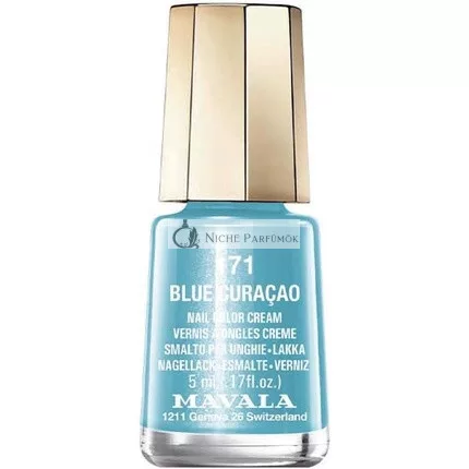 Mavala Körömlakk 171 Blue Curaçao, 5 ml