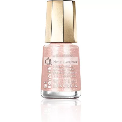 Mavala Whisper Tavasz 2024 Lélegző Mini Körömlakk Breeze Field, 5ml