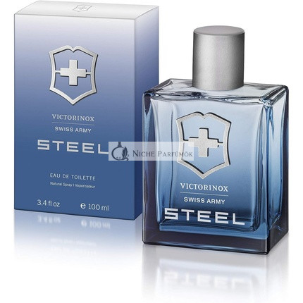 Victorinox Swiss Army Steel für Herren Eau de Toilette Spray, 100ml