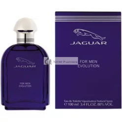   Jaguar For Men Evolution Eau De Toilette Aromatic Fougere Classical 100ml