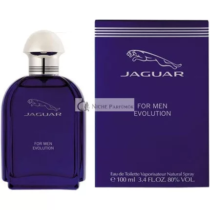 Jaguar For Men Evolution Eau De Toilette Aromatic Fougere Classical 100ml