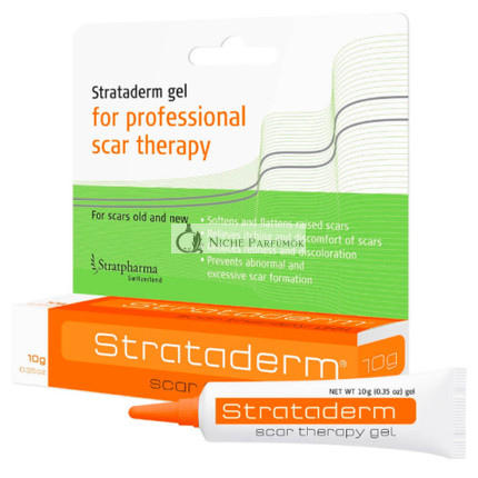Strataderm Narbenbehandlung Gel 10g, Schnell trocknend, Nicht klebrig, Transparente Formel