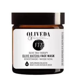   Oliveda F77 Oliven Matcha Gesichtsmaske, 60ml - Nährende Maske - Regeneriert, Revitalisiert und Beruhigt