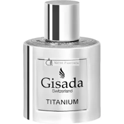   Gisada Titanium Eau de Parfum 100ml für Männer, würzig, lebendig, frisch und kraftvoller Duft